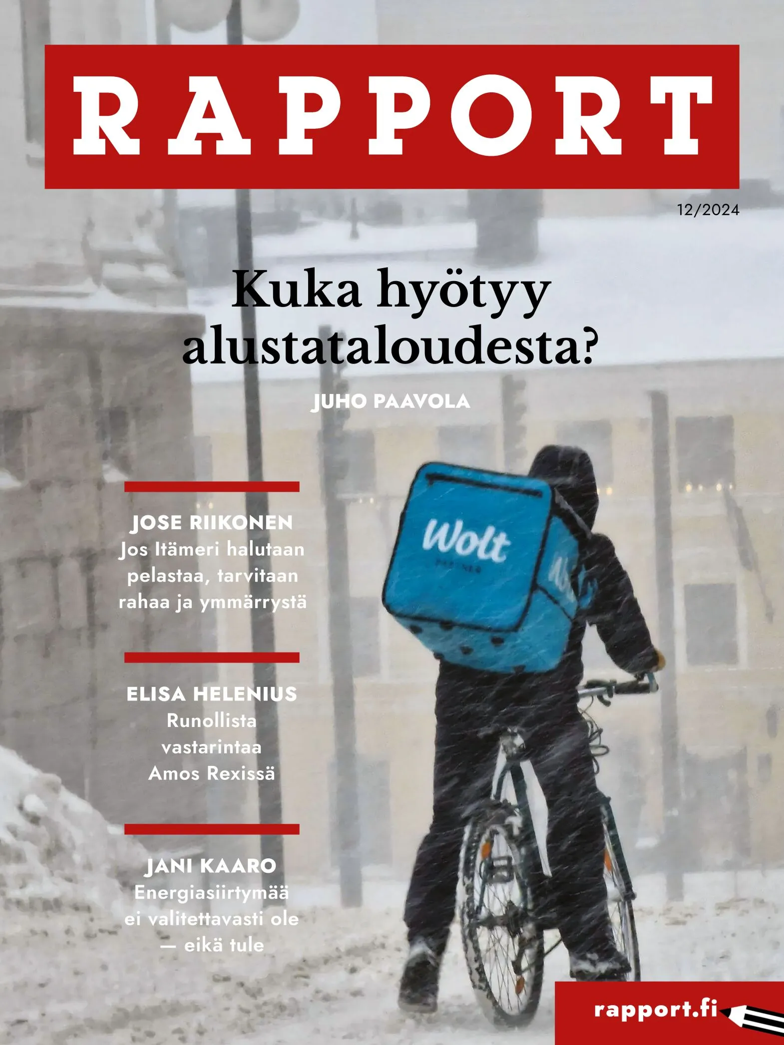 Rapport-lehden kansi 5