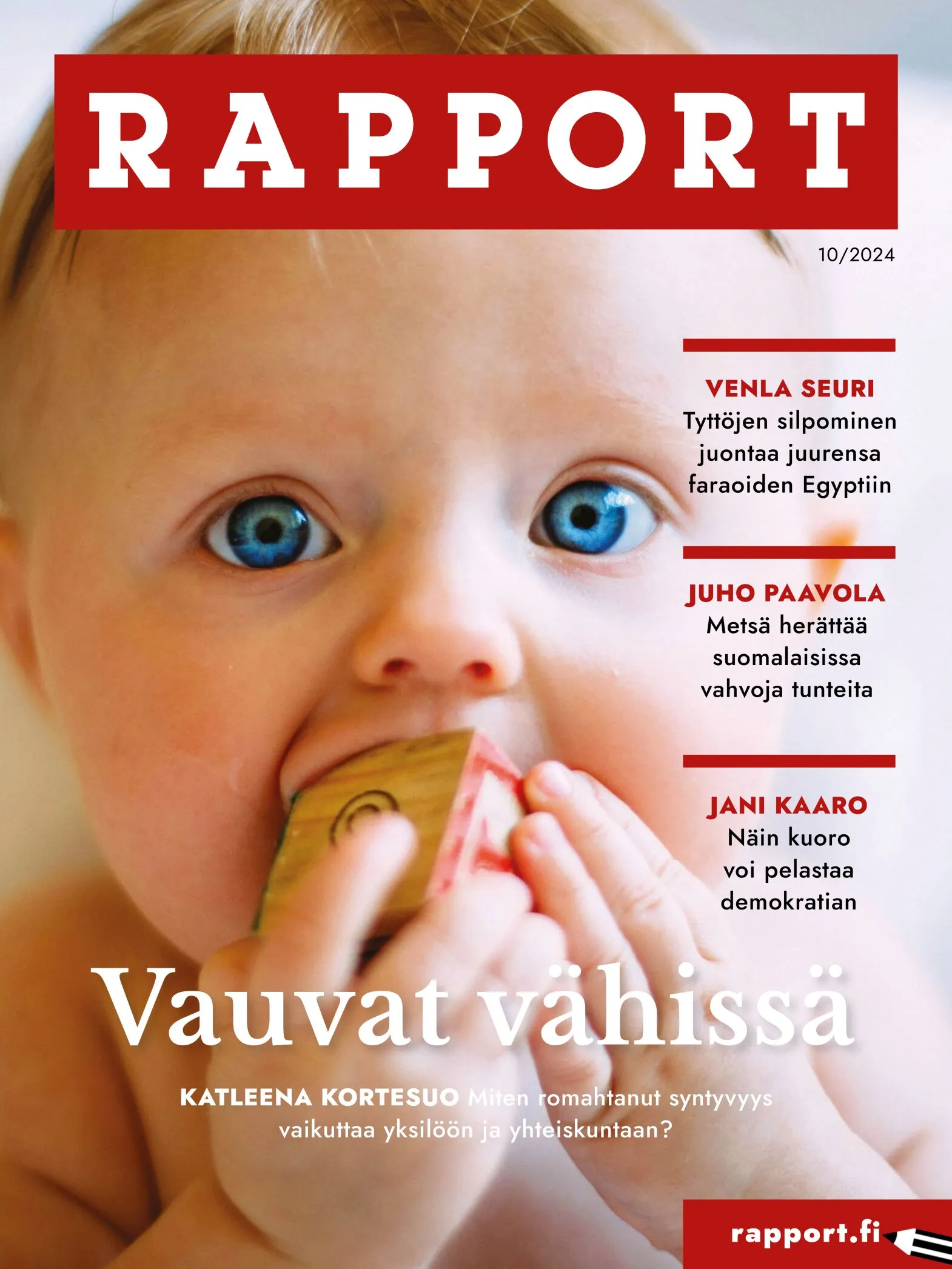 Rapport-lehden kansi 6